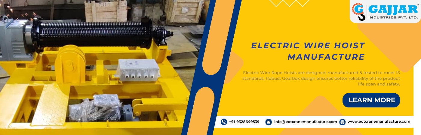 Hoist manufacture in Ahmedabad